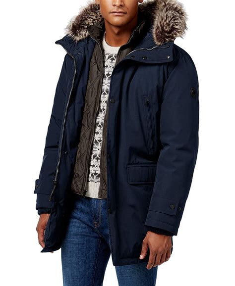 men michael kors coat|Michael Kors winter puffer coat.